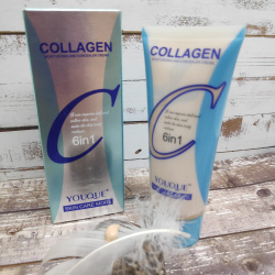 Увлажняющий тональный крем + корректор Collagen Moisturizing and Сoncealer Crem 60 ml Тон 01