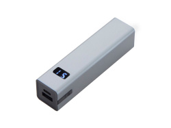 Внешний аккумулятор «Rail» c дисплеем, 5000 mAh, Цвет темно-серый