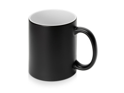 Кружка-хамелеон «Magic» матовая, Цвет черный/белый