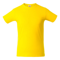 Футболка мужская Heavy, желтая, S–3XL