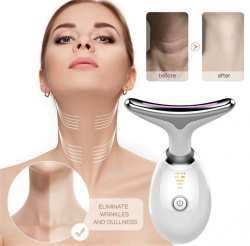 Микротоковый лифтинг-массажер для лица и шеи Intense Pulsed Light (IPL) Wrinkles Reducing Instrument ES-1081 с LED-терапией