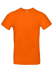 Футболка мужская E190, оранжевая, S–XXL