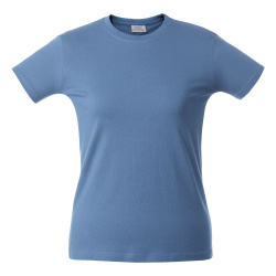Футболка женская Lady H, голубая, XS–XXL