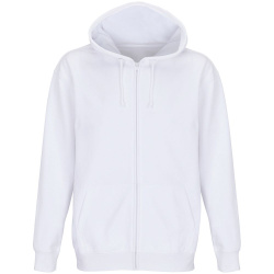 Толстовка унисекс Carter, белая, XS–3XL