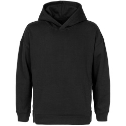 Худи оверсайз унисекс Tolla, черное, XS–XXL