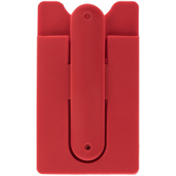 Чехол для карты на телефон Carver, красный, 5,7х9,6х0,5 см