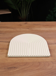 Поднос для мелочей и украшений декоративный из гипса, арт. g003003