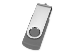 Флеш-карта USB 2.0 16 ГБ «Квебек», Размер 16ГБ, Цвет темно-серый