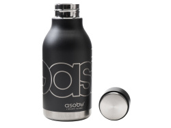 Термос «URBAN» с гравировкой, Цвет черный