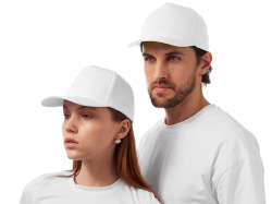 Бейсболка «Mix», Размер 56, Цвет белый