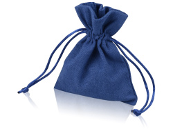 Мешочек подарочный маленький, Цвет темно-синий