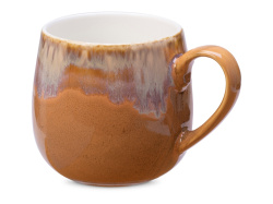 Кружка с вулканическим дизайном «Etna», Цвет персик