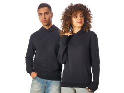 Толстовка с капюшоном «Monaco» унисекс, Размер 4XL, Цвет черный