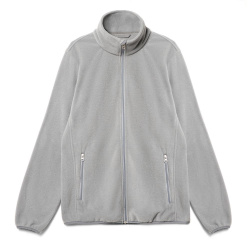 Куртка флисовая унисекс Nesse, серая, XS–XXL