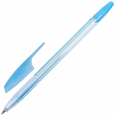 Ручка шариковая BRAUBERG "X-333 PASTEL", 12+1 В ПОДАРОК!, синяя, КОМПЛЕКТ 13 шт., узел 0,7 мм, линия письма 0,35 мм, 144249