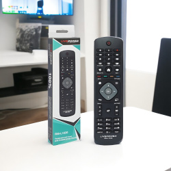 Пульт д/у универсальный RM-L1220 для телевизоров PHILIPS, IR интерфейс, радиус до 10 м, черный / Надежность и качество управления