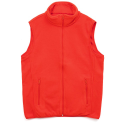 Жилет флисовый унисекс Nesse, красный, XS–XXL