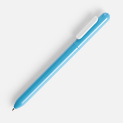 Ручка шариковая Swiper, голубая с белым, 14,3х1,0 см