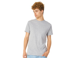 Футболка «Heavy Super Club» мужская, Размер L, Цвет пепельно-серый меланж