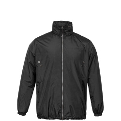 Ветровка светоотражающая Lattvind, черная, XXS–3XL
