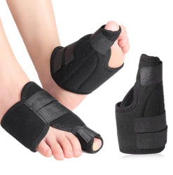 Магнитная вальгусная шина для выпрямления большого пальца стопы Relax Foot 2 шт. / Бандаж - шина для коррекции косточки на ноге / Размер М