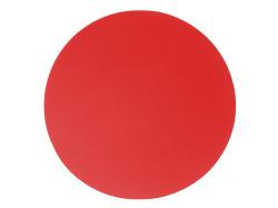 Патч «Круг», soft-touch, Цвет красный