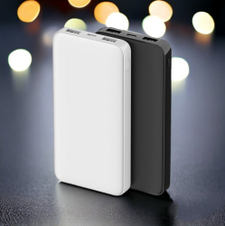 Внешний аккумулятор Polus 10000 Mah софт-тач покрытие / Повербанк