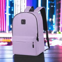 Рюкзак для ноутбука MIRU City Extra Backpack 15,6", розовая лаванда / Компактный, легкий, вместительный