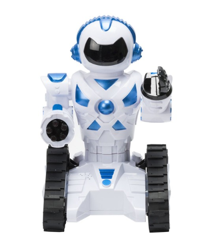 Радиоуправляемый гусеничный  робот RC Robot Warrior (стреляет присосками/ездит/звук/свет)