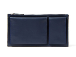Тревел портмоне Flat, Цвет синий