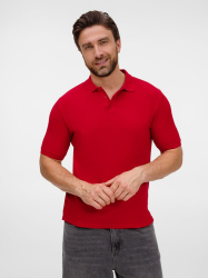Рубашка поло унисекс Upswing, красная, S–3XL