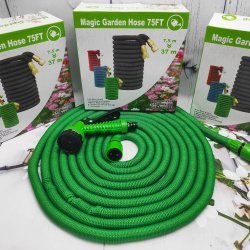 Шланг саморасширяемый садовый для воды Magic Garden Hose (12,5 - 100 MT) NEW ОРИГИНАЛ с пулевизатором