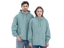 Худи оверсайз «Alpha.01» унисекс, Размер XL-2XL, Цвет пыльный бирюзовый