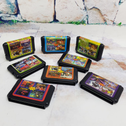 Картридж для приставок Sega Mega Drive 2  5-6 сборник игр  4 в 1 2