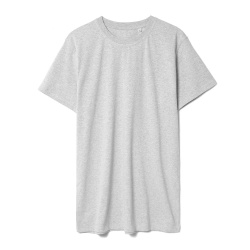 Футболка мужская T-bolka Stretch, серый меланж, S-XXL