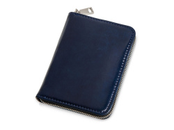 Картхолдер на молнии для 8 карт с RFID-защитой «Fabrizio», Цвет синий
