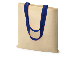 Сумка «Nevada», 100 г/м2, Цвет натуральный/ярко-синий