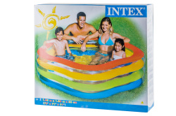 Надувной детский бассейн "Colors of Summer" 188х180х53см Intex