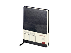 Ежедневник недатированный А5 «Megapolis», Размер A5, Цвет черный