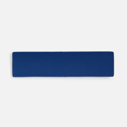 Лейбл Listra Soft Touch, S, синий, 2х8 см