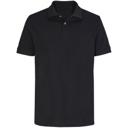 Рубашка поло унисекс Pacific, черная, S–5XL