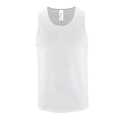 Майка мужская Sporty TT Men, белая, S–3XL