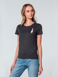 Футболка женская Ghost of Love, черная, S–XL