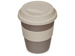 Стакан из бамбукового волокна «Café», Цвет серо-коричневый/бежевый