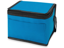 Сумка-холодильник «Альбертина», Цвет голубой/черный