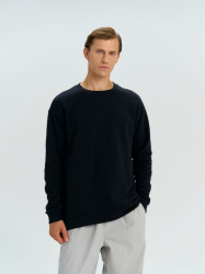Свитшот оверсайз унисекс Omnifit, черный, XS–XXL