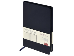 Ежедневник А5 «Megapolis Color» soft-touch, Цвет синий нэйви