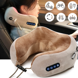 Массажер - подушка для шеи U-SHAPED MASSAGE PILLOW