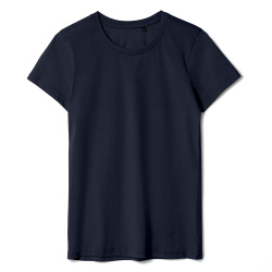 Футболка женская T-bolka Lady, темно-синяя, S–3XL