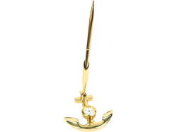 Настольный прибор «Якорь», Цвет золотистый